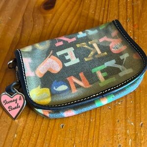 Dooney and Burke small makeup bag